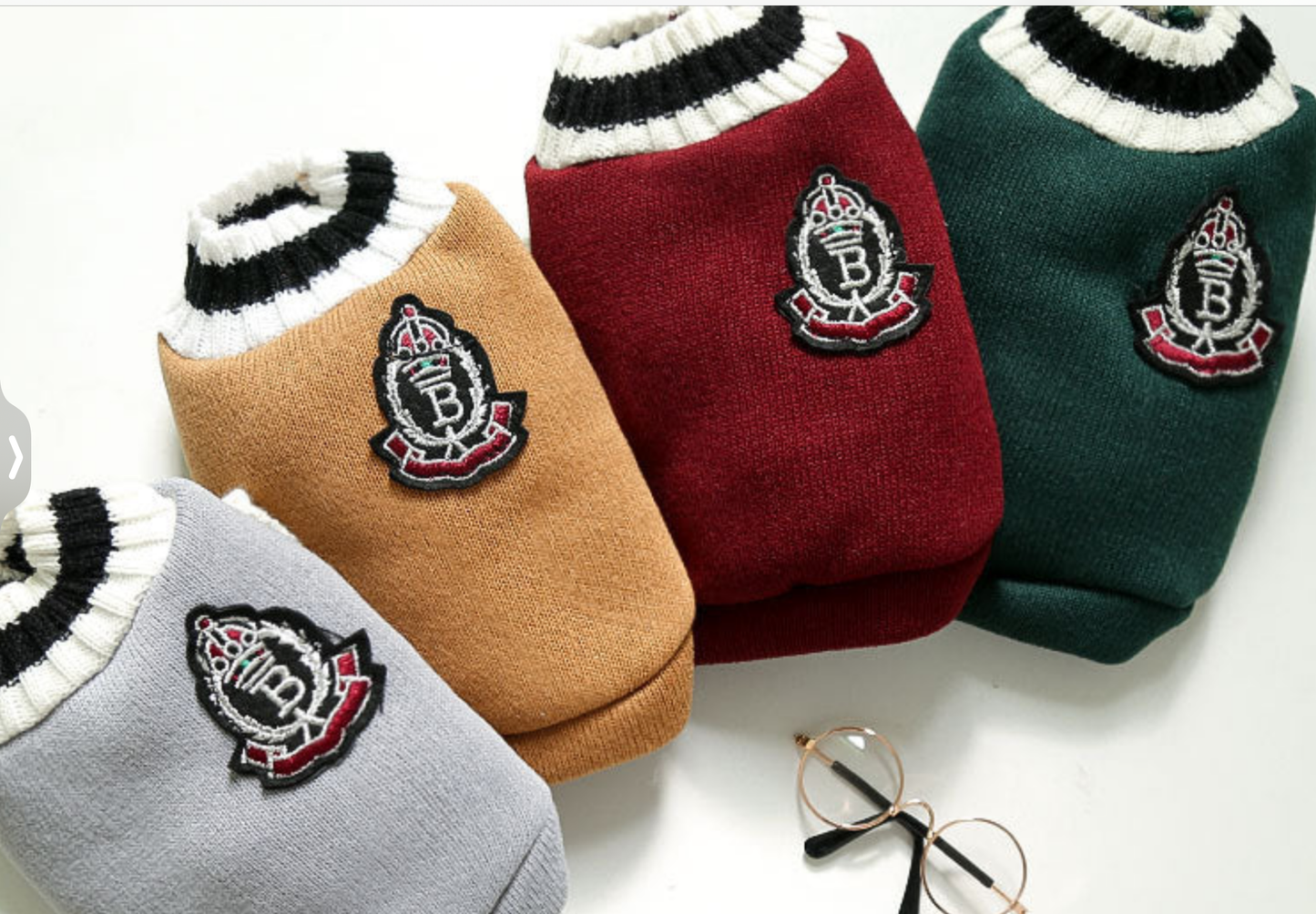 Knitted School Sweater