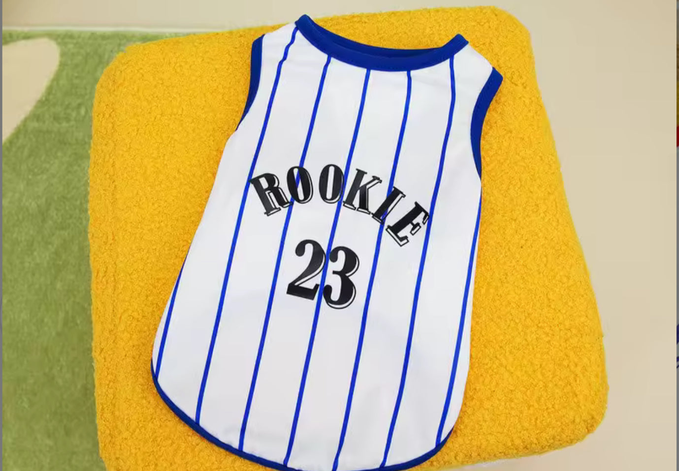 Classic Striped Chihuahua Basketball Shirt