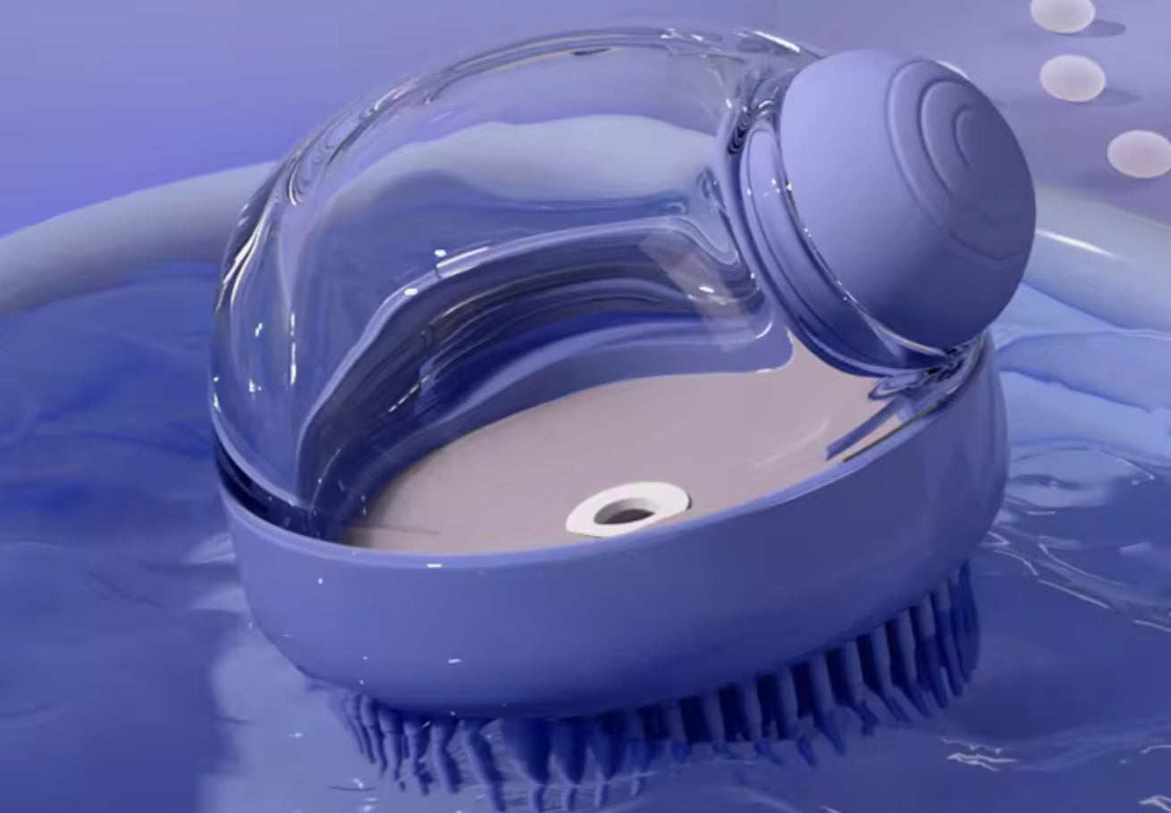 Chihuahua Silicone Bath Brush