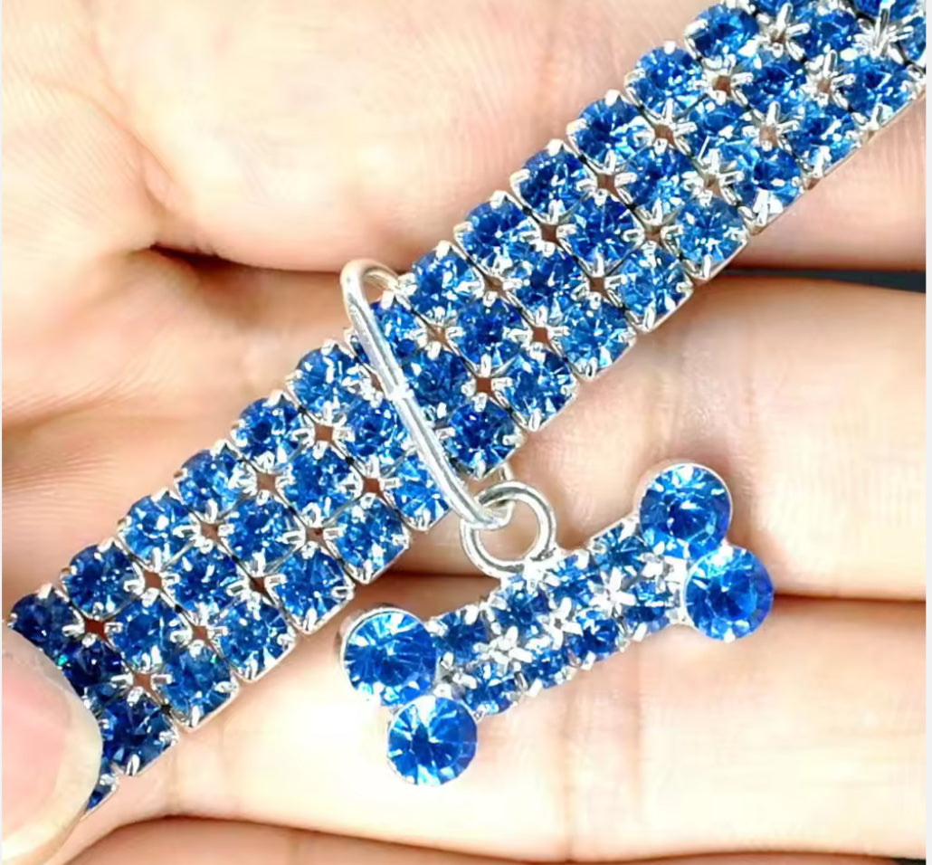 Luxury Crystal Dog Necklaces