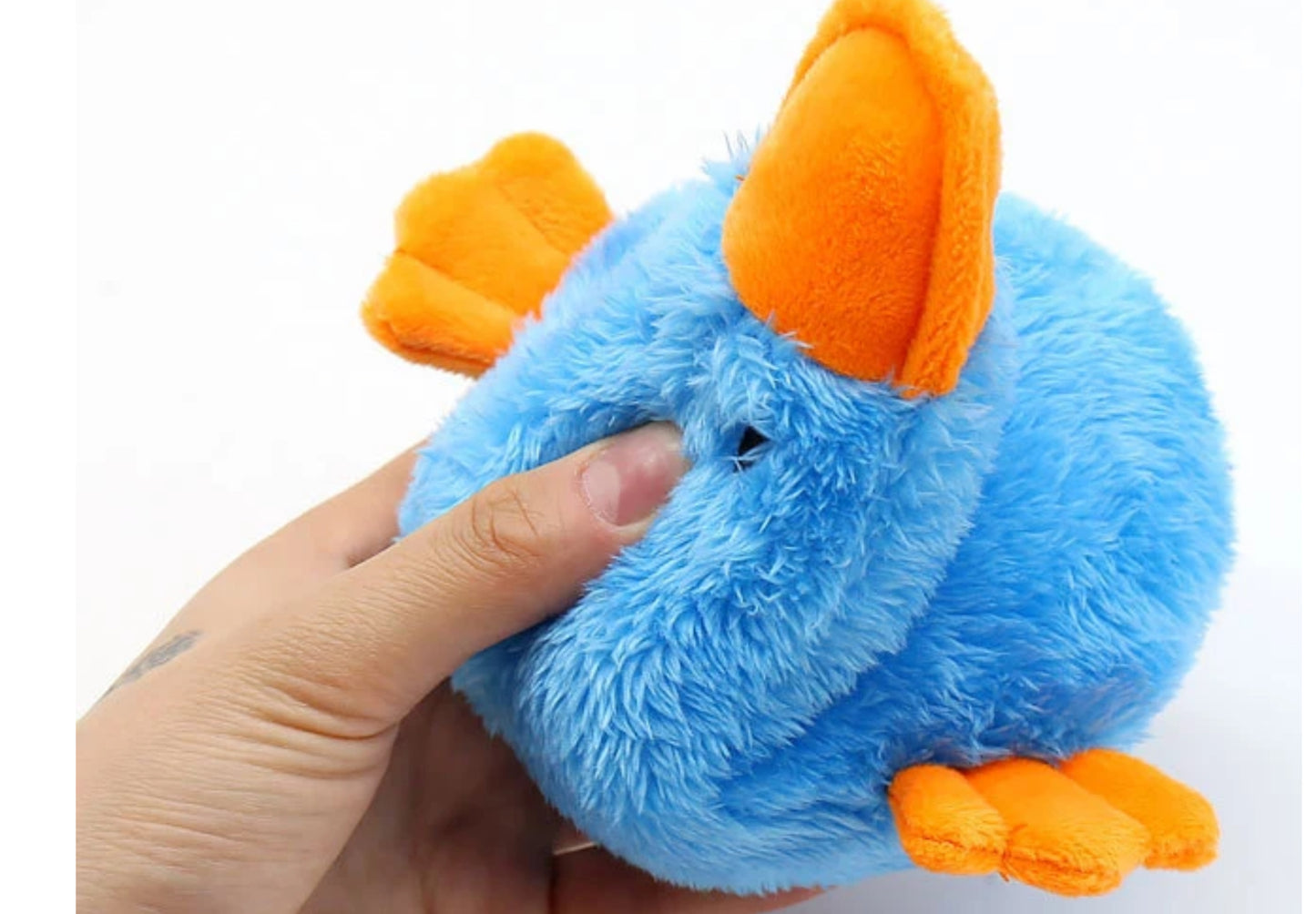Duck Plush Squeak Dog Toy
