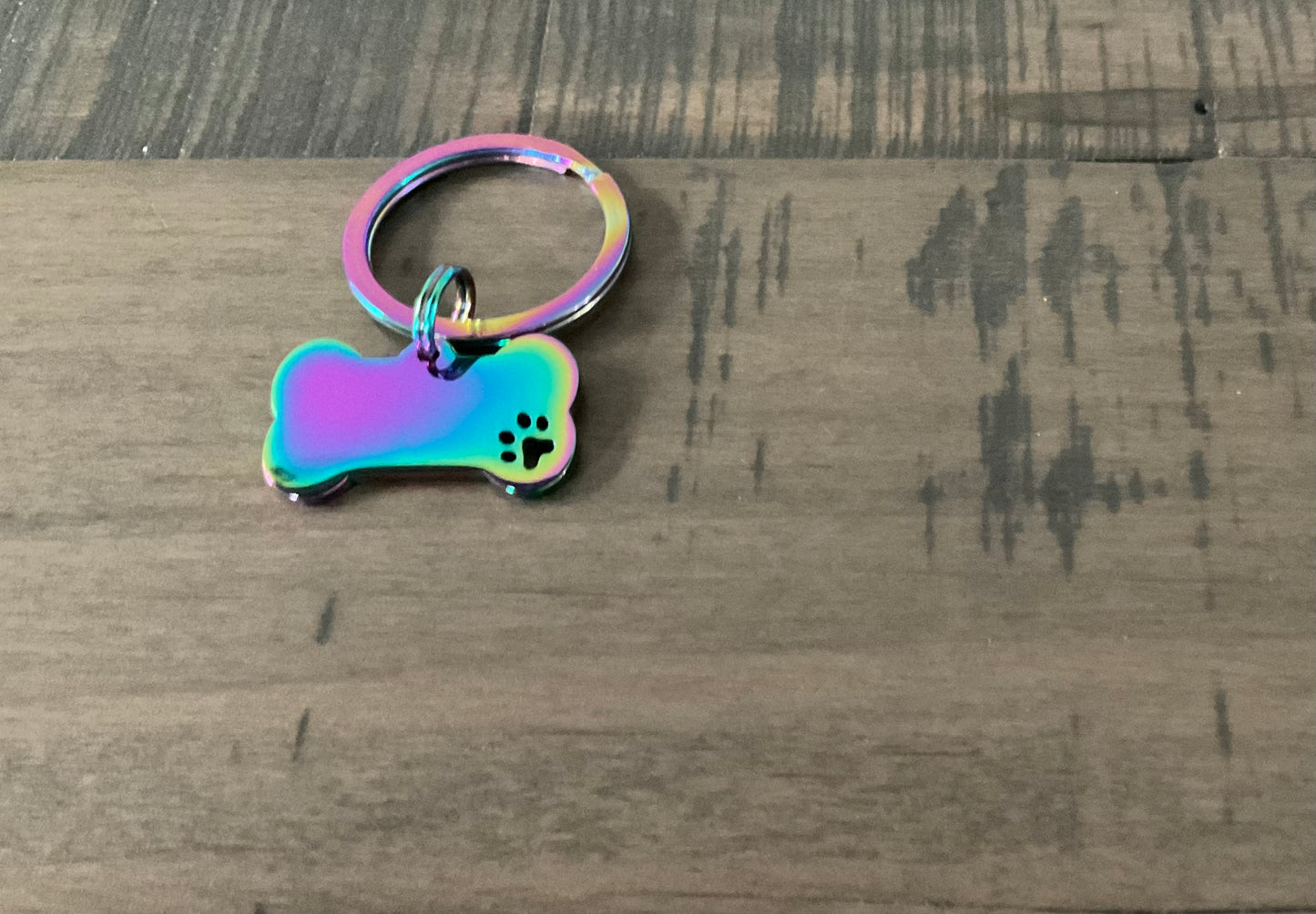 Bone Shape ID Dog Tags