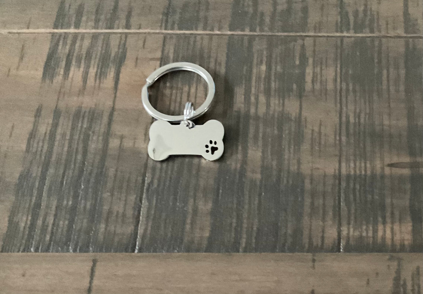Bone Shape ID Dog Tags