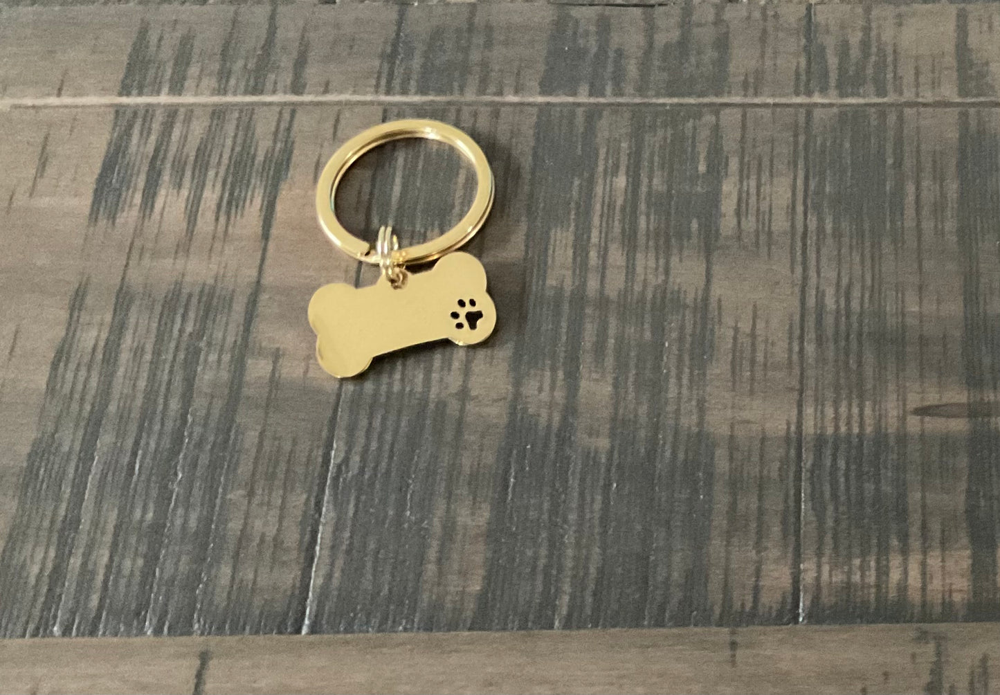 Bone Shape ID Dog Tags
