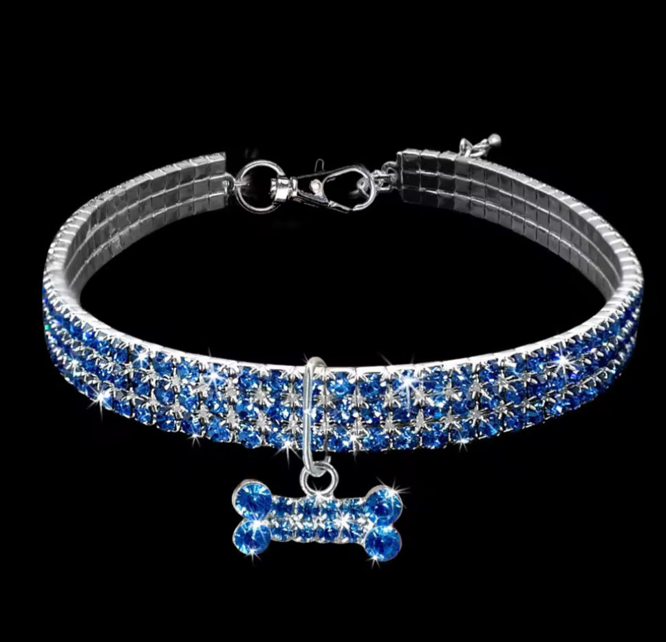 Luxury Crystal Dog Necklaces